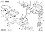 Bosch 0 601 853 4X0 Gws 24-180 Angle Grinder / Eu Spare Parts